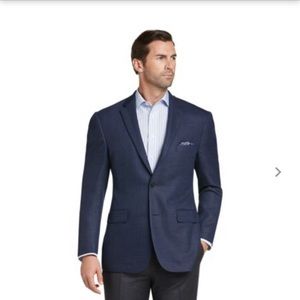 Jos. A. Bank Travelers Blue Sports Coat 46XL